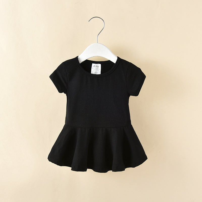 2022 Girls' Dress Western Style Baby Princess Dress Korean Style Baby Small Dress Casual Nightdress - Image 3