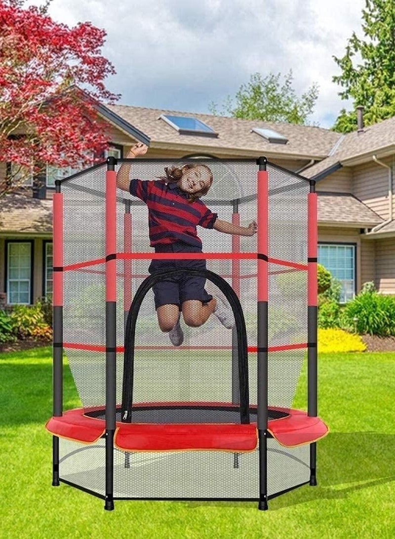 Heavy-Duty Indoor Bounce Trampolines With Safety Net For Safe And Secure Fun Time  - Image 2