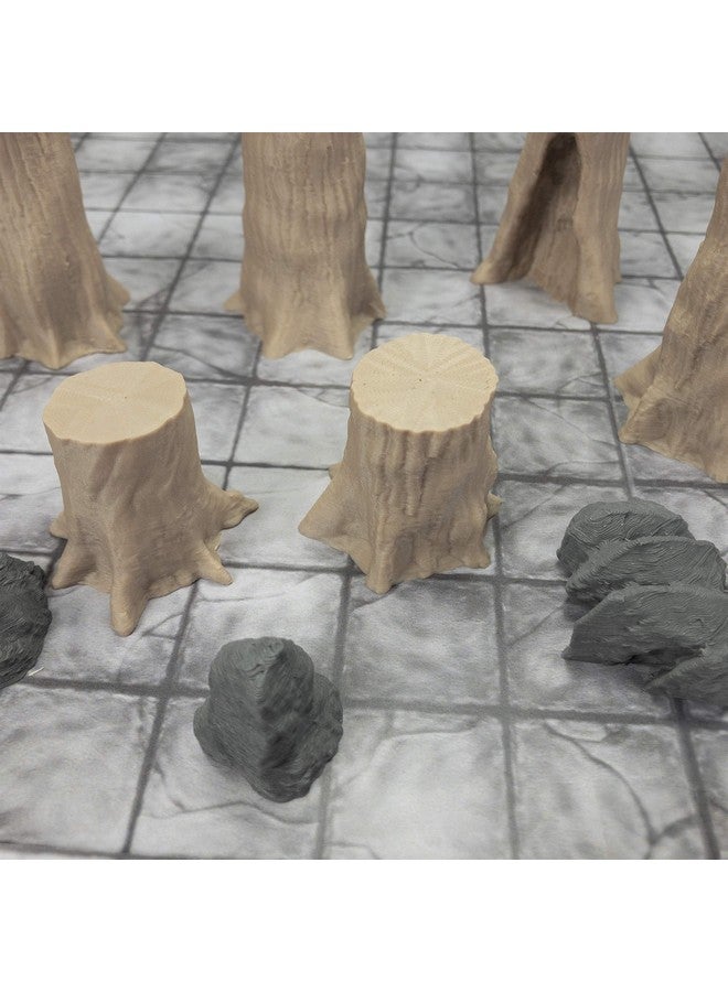 Extruded Gaming Beech Trees Set 3 - Image 3