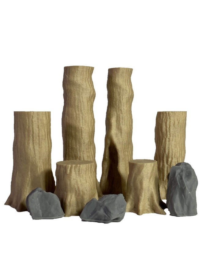 Extruded Gaming Beech Trees Set 3 - Image 1