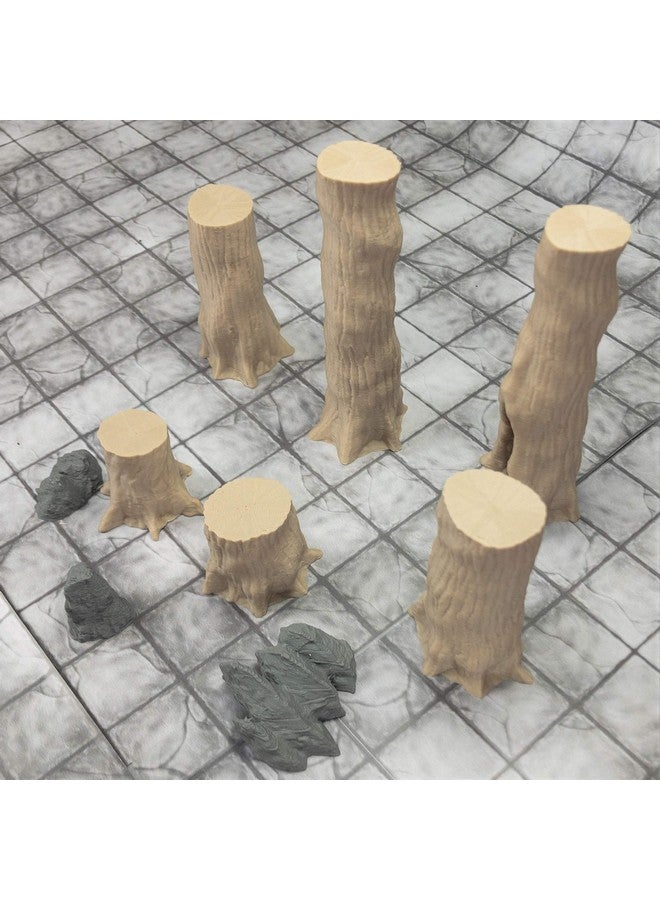 Extruded Gaming Beech Trees Set 3 - Image 4