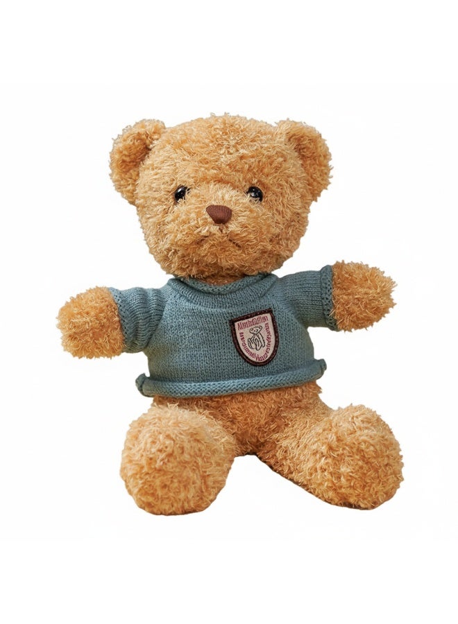 Neonix Teddy Bear Plush Toy 30cm with Removable Sweater, Kids Gift for Boys and Girls, Cute Plush Toy for Animal Themed Party, Companion Toy for Children - Image 1