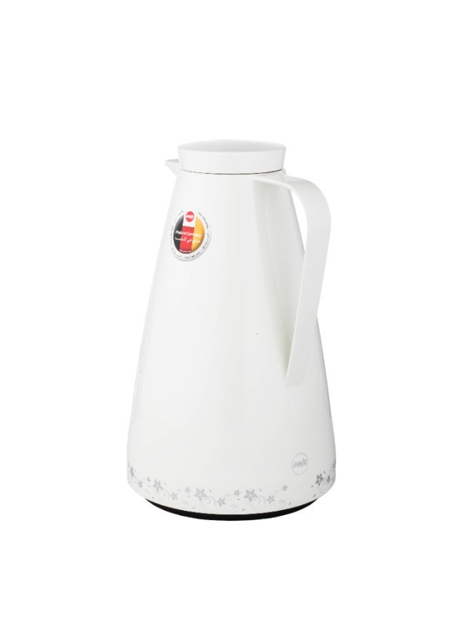 Emsa White Coffee and Tea Thermos 1 L – Genuine German Made for Irresistible Heat Preservation ☕❄️🔥 - Image 4