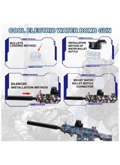 Toy Box Mini M416 Water Gel Gun for Kids with Rechargeable Battery  - Image 3