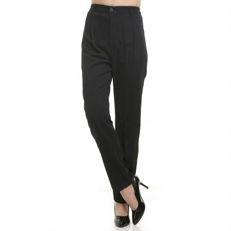 Wholesale Elastic Waist Work Trousers for Hotel Restaurant Service Staff Plus Size - Image 5