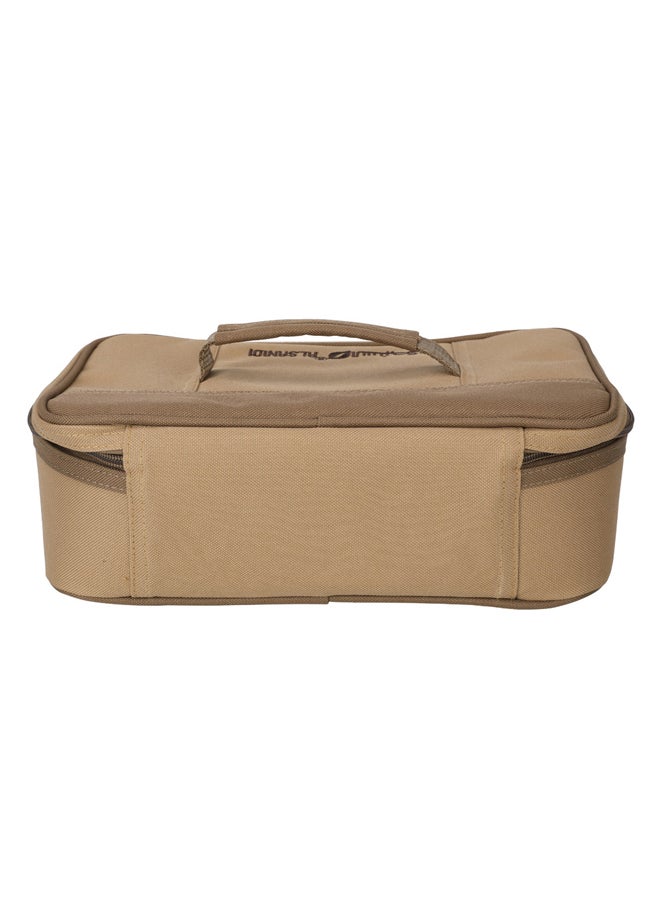 AL SANIDI Cups and Mugs Bag for trips, Tea cups Bag, Kaki, Size 29*18*9.5Cm  - Image 5