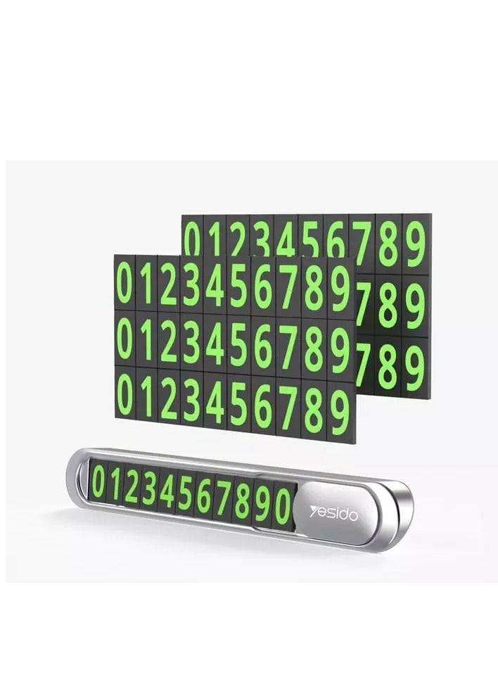 Temporary  Parking Card  C88 Yesido   Simple and compact - Image 2