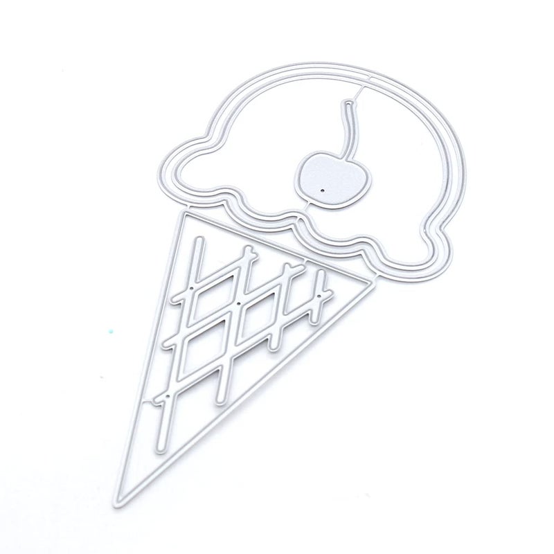 KSCRAFT Ice Cream Shaker Metal Cutting Dies Stencils for DIY ScrapbookingPhoto Album Decorative Embossing DIY Paper Cards