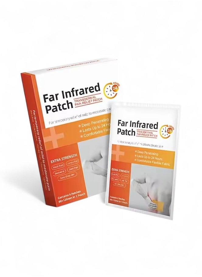 Generic - Heat Patches for Back and Shoulder Pain Relief (2 Pieces) – Muscle Ache and Joint Pain Relief Patches – Effective for Shoulder Strain, Back Pain, Rheumatism, and Neural Pain – Thermal Patches for Men and Women – Back Pain Relief, Miracle Pain Patches, and Muscle Relaxation Patches. - Image 1