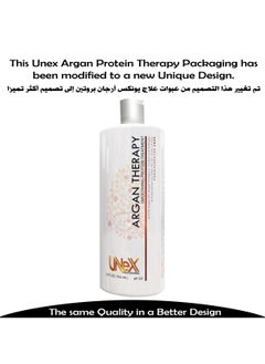 UNEX PROFESSIONAL Unex Argan Protein Hair Straightening Therapy 1000ML  - Image 5