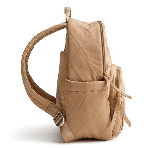 Vera Bradley Women's Performance Twill Small Banbury Backpack, Tiger's Eye, One Size - Image 5