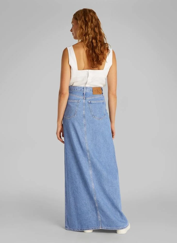 Calvin Klein Jeans High Waist Denim Skirt
