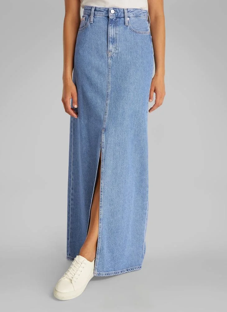 Calvin Klein Jeans High Waist Denim Skirt