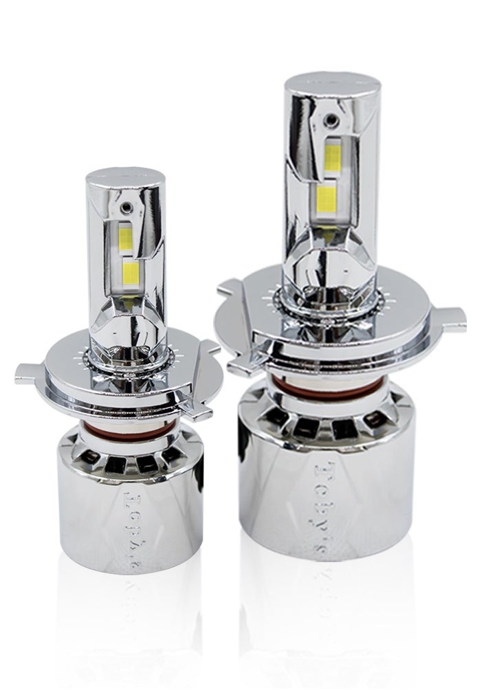 Toby's Toby's U7_H4 Double beam 120W/Pair Power Original Tested LED Headlight Assembly 12000 Lumens Bright Color With Temperature (6000K)  - Image 1
