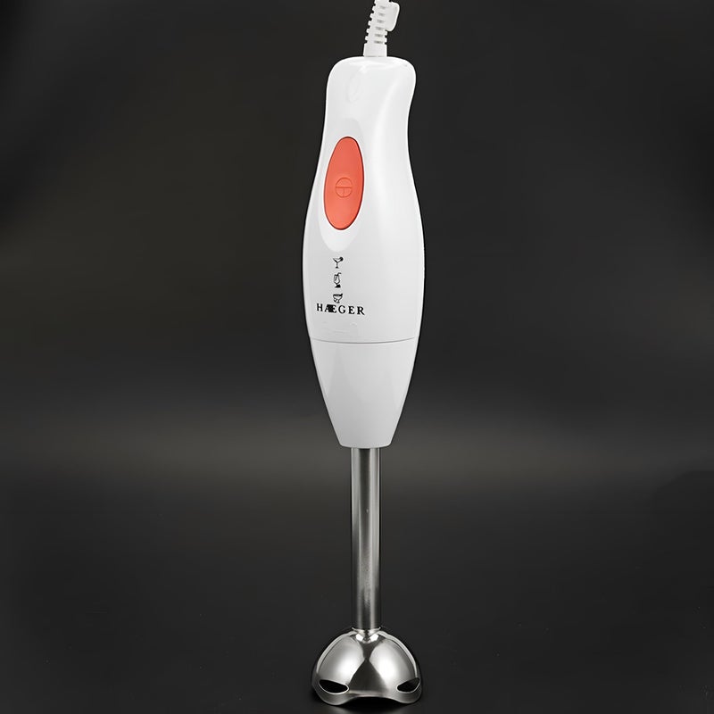 Electric Blender - Compact 300 Watt Hand Mixer for Kitchen, Features Turbo Function and Easy Eject Button, Includes Dough Hooks and Whisks, Perfect for Cake Batter, Meringue, and Daily Cooking Needs - Image 1