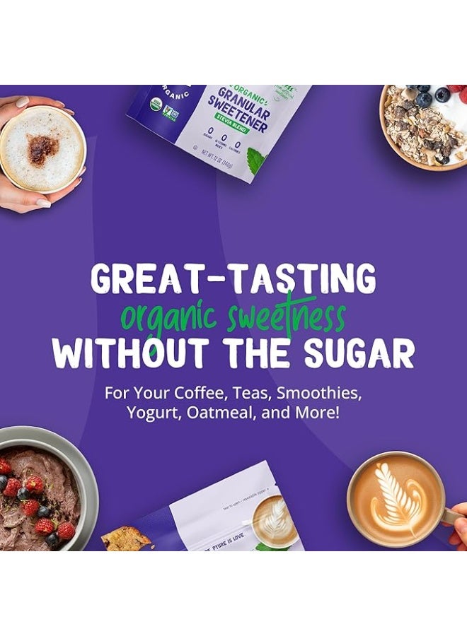 Pyure Organic Stevia Blend | Granulated All-Purpose - White Sugar Substitute | - Image 2