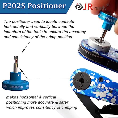 JRready M22520 2 01 P series ST5119 positioner kit work with NEW-AS2 NEW-AS2G YJQ-W1A crimping tool for Aviation terminal solid contacts harness connector - Image 5