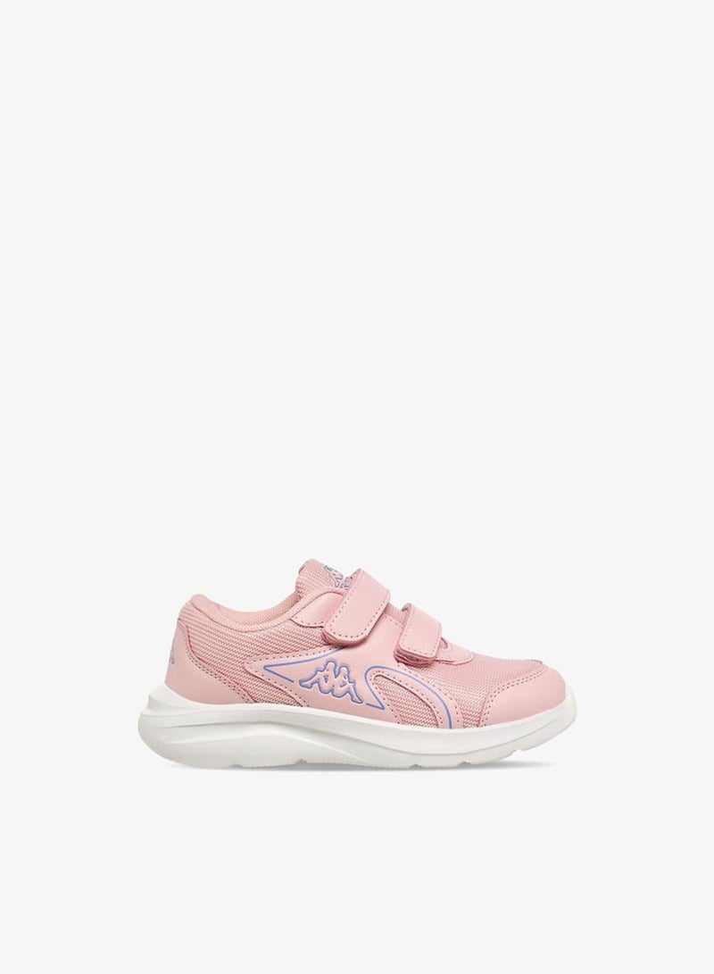 Kappa Girls Logo Print Hook & Loop Sports Shoes - Image 3