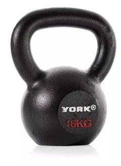 Generic York Cast Iron 16kg Kettlebell DB2184 