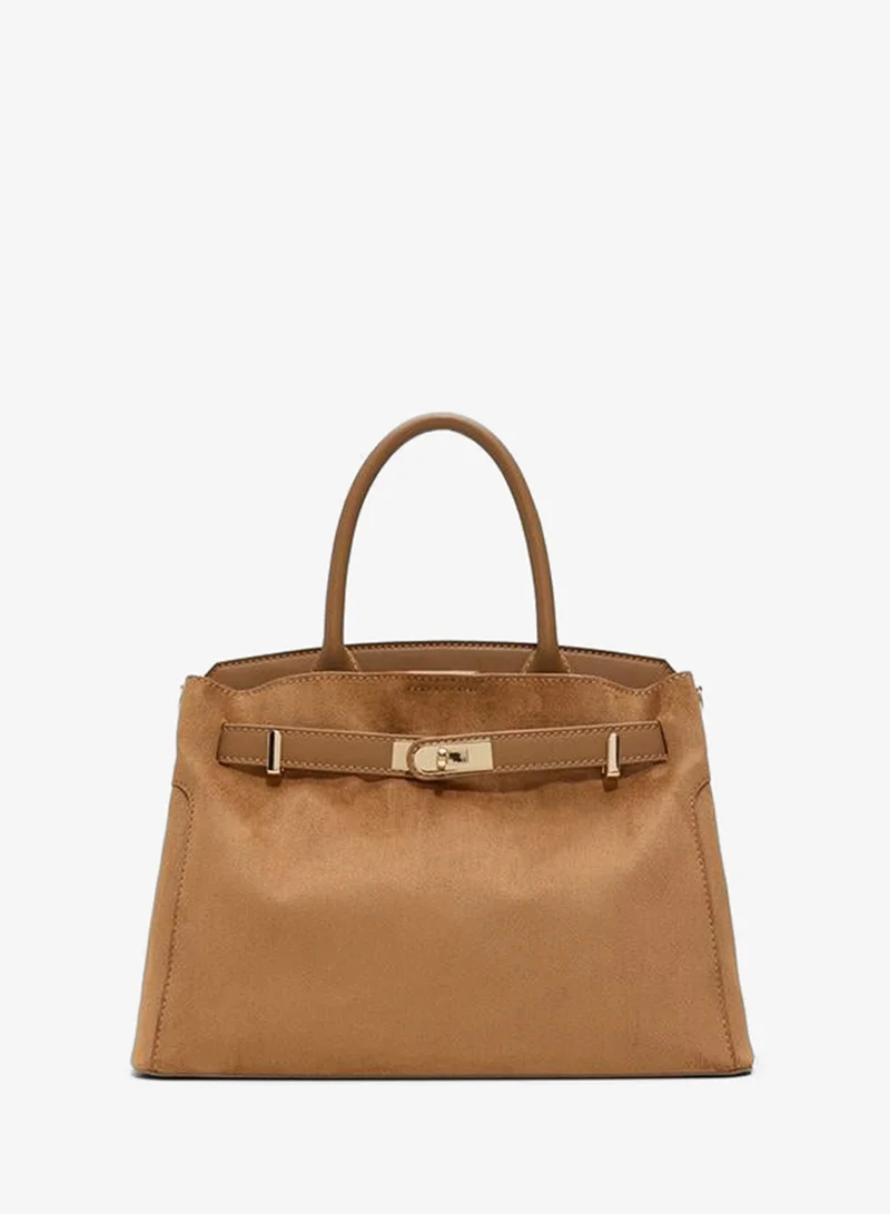 Call it Spring Lemercier Ladies Brown Satchel Bag