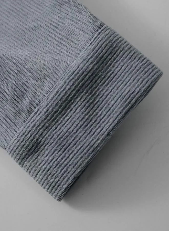 Take Two Men Texture Pocket Detail Long Sleeve Jacket