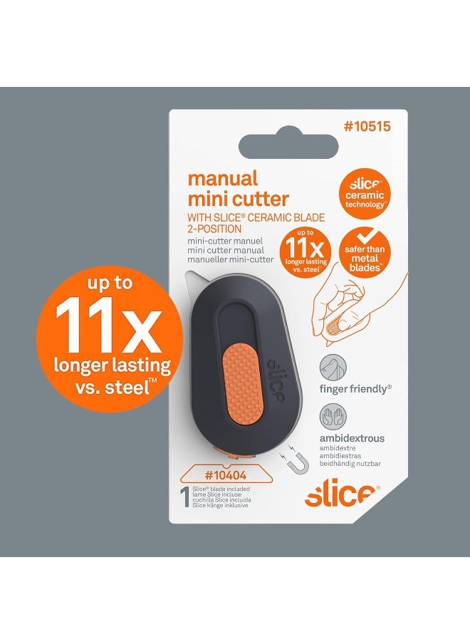 Slice Ceramic Mini Cutter Black And Orange 1 Pack 10515  - Image 5