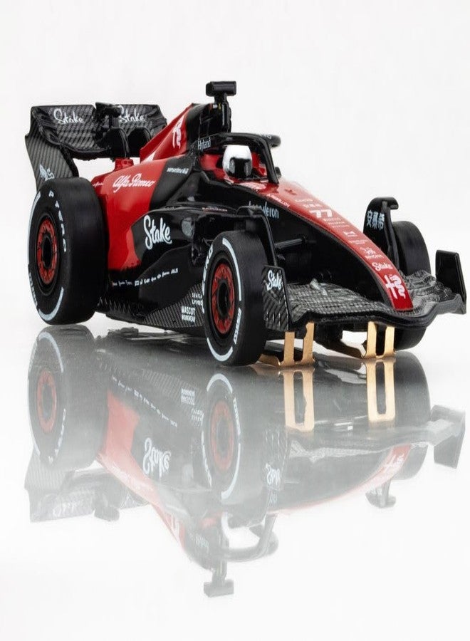 AFX 22083 2023 Alfa Romeo F1 Valterri Bottas #77 HO Scale Slot Car AFX22083 - Image 2
