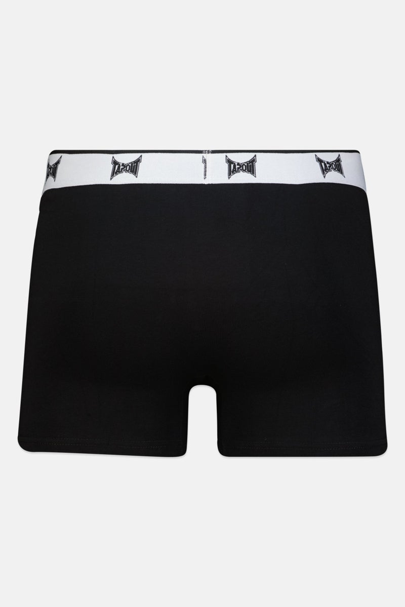 TapouT Men 3 Pcs Brand Logo Boxer Briefs, Multicolor - Image 4