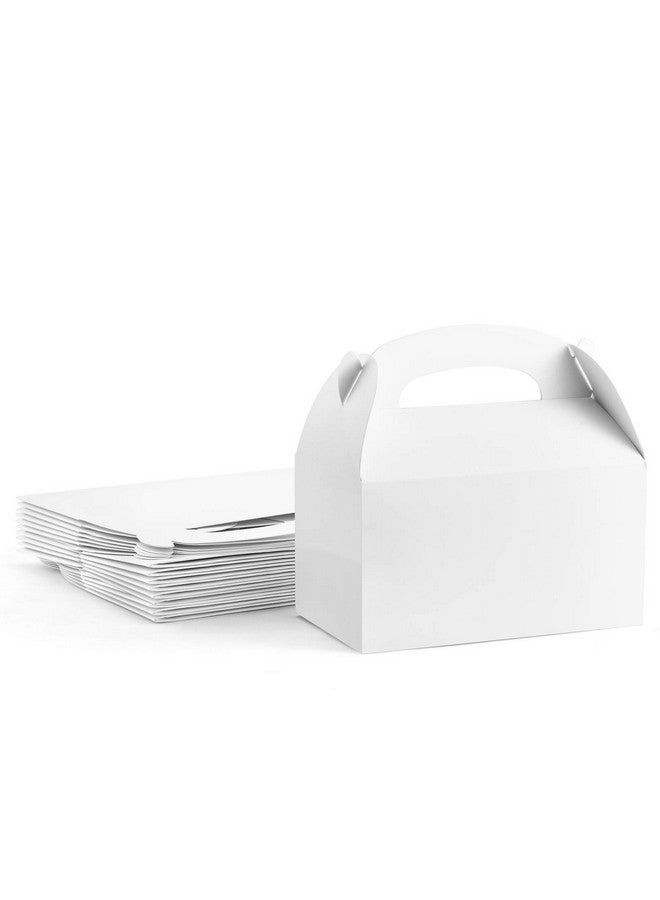 ValBox صناديق هدايا 30 عبوة صناديق هدايا ورقية بيضاء لصالح الأطفال في حفلات عيد الميلاد وحفلات الزفاف وحفلات استقبال المواليد 6.2 × 3.5 × 3.5 بوصة - Image 1