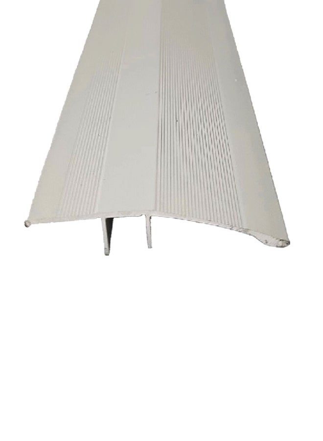 INTCO Premium Interior Decoration Aluminum Reducer Profile for Flooring Matt Silver 0.5 x 4.5 x 271 cm AL-R-MS 