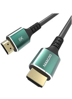 Generic AKKKGOO 8K HDMI 2.1 Cable ( 3 Meter) Real 8K High Speed 48Gbps 8K(7680x4320)@60Hz 4K@120Hz Dolby Vision HDCP2.2 HDR4:4:4 HDR eARC Compatible with Apple TV Samsung QLED TV  - Image 2