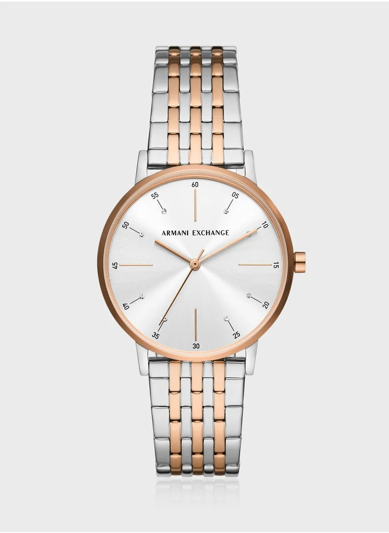 Armani Exchange Steel Strap Analog Watch