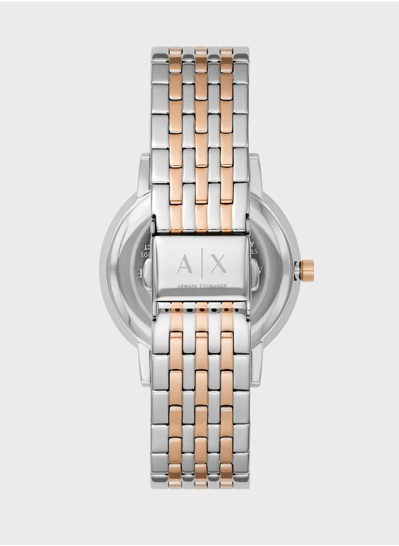 Armani Exchange Steel Strap Analog Watch