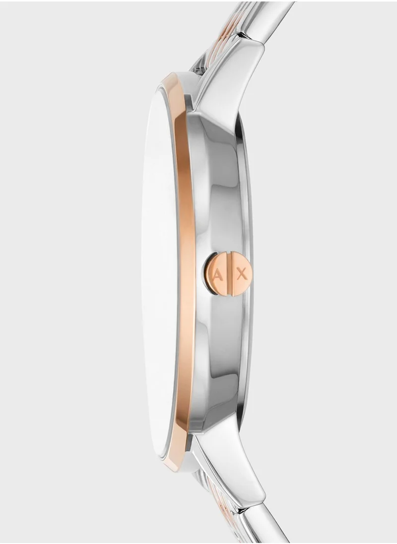 Armani Exchange Steel Strap Analog Watch