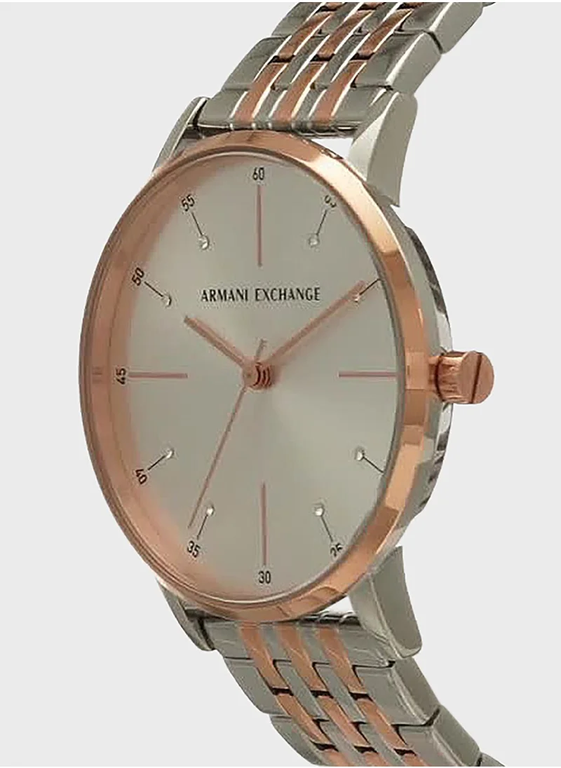 Armani Exchange Steel Strap Analog Watch
