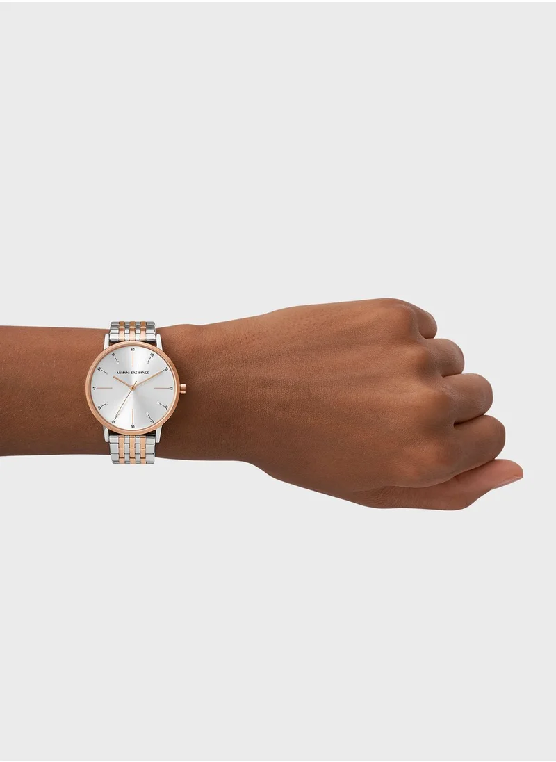 Armani Exchange Steel Strap Analog Watch