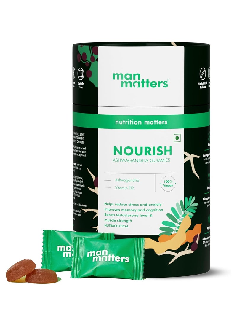 Man Matters - Man Matters Ashwagandha Gummies, 60 gummies - Image 1