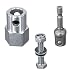BDZMC Upgraded Stainless Steel Trailer Jack Drill Adapter Cordless Drill Adapter Kit with 12 Inch Socket Adapter Bit Universal Replacement for Top Wind Trailer Jack Crank Handle - Image 2