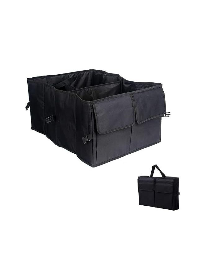PROMASS Trunk Cargo Organizer Heavy Duty Folding Caddy Storage Collapse Bag Bin for Auto Car Truck  - Image 2