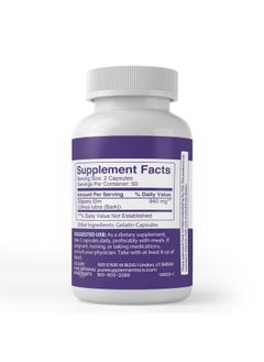 PURE ORIGINAL INGREDIENTS Slippery Elm (100 Capsules) Always Pure No Additives Or Fillers Lab Verified  - Image 4