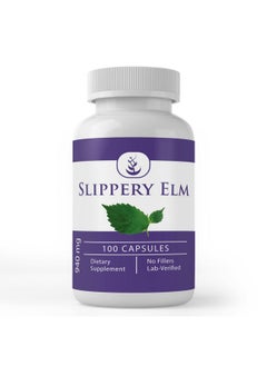 PURE ORIGINAL INGREDIENTS Slippery Elm (100 Capsules) Always Pure No Additives Or Fillers Lab Verified  - Image 2