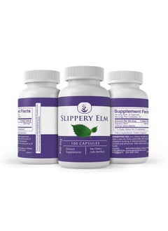 PURE ORIGINAL INGREDIENTS Slippery Elm (100 Capsules) Always Pure No Additives Or Fillers Lab Verified  - Image 5