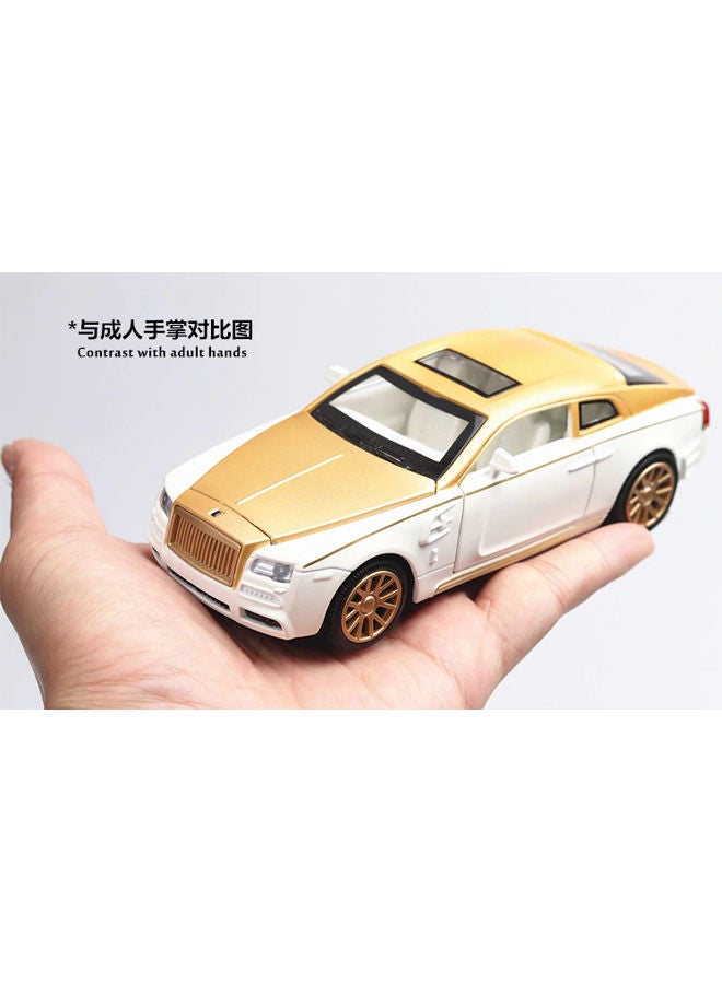 NIBEMINENT Rolls Royce Phantom Toy Car With Opened Doors Multicolour 5.5x15x4cm  - Image 3