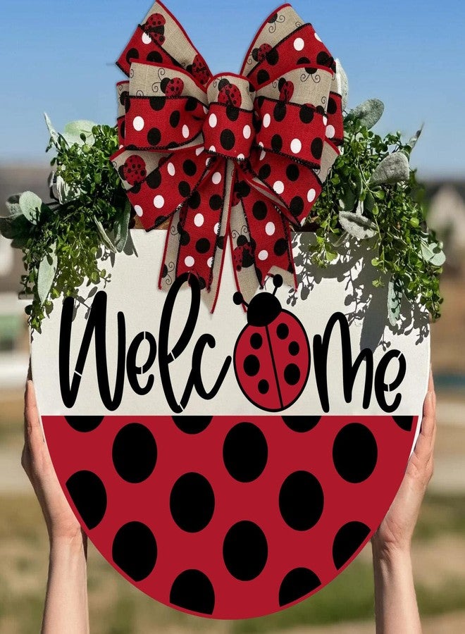 zosylley Welcome Stencils for Painting on Wood 12” Cow Print Stencil Door Hanger Stencil Boho Welcome Stencil/Checker/Honeycomb Templates for Painting on Wood Sign Porch Decor - Image 5