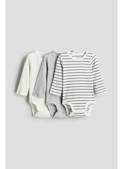 اتش اند ام 3-pack ribbed bodysuits