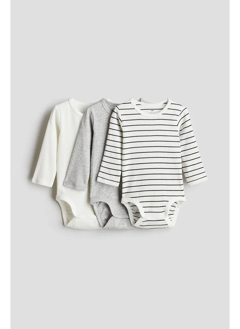 اتش اند ام 3-pack ribbed bodysuits
