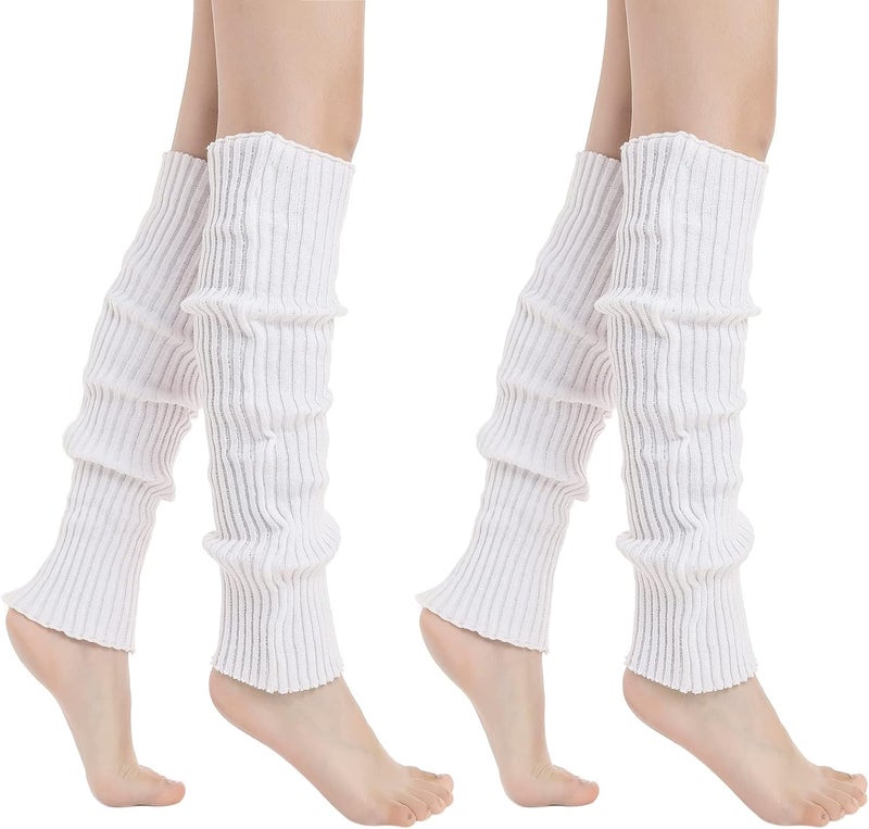 Sarfel Leg Warmers for Women 80s Ribbed Knit Leg Warmer Custume Womens Leg Warmers Sports Party Accessories - Image 1
