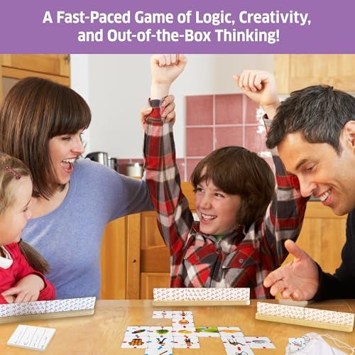 Chalk and Chuckles Why Connect Board Games for Kids 5+ Years, Fun Family Game, Learning & Educational Toy, Gift for Girls, Boys Age 6, 7, 8, 9 and up, - Image 2