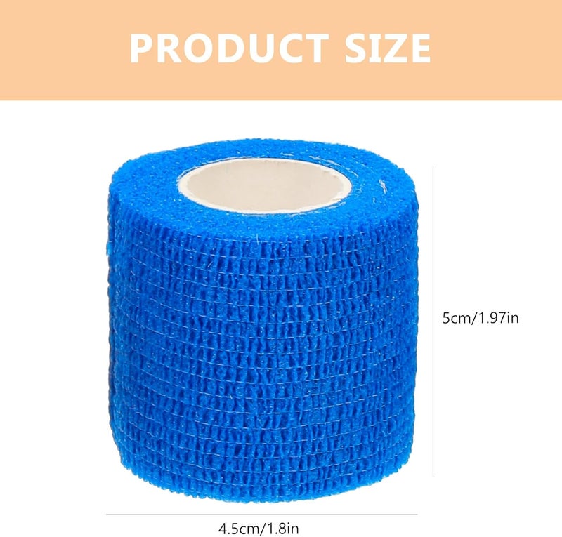 Water rust proof Toyvian 12 Rolls Self-Adhesive Vet Wrap Tape, Breathable Waterproof Cohesive Bandage 5cm X 4.5m for Dog, Cat, and Horse Wound Care and Sports Wrap Random Color Big & small space compatible Space saving design picks Space saving Wide range usage design Daily repeated use trusted quality General standard compliant quality Wet anti slip All-season available stock Salt resistant coating Stable inert material Popular across Saudi cities Indoor & outdoor suitable KSA market popular practical build Professional manufacture Affordable for all customers Market trending pick Full village delivery cover Long term storage compatible High demand product KSA local stock Fresh modern design Simple upgraded construction Newest model All-item matching trendy build - Image 2