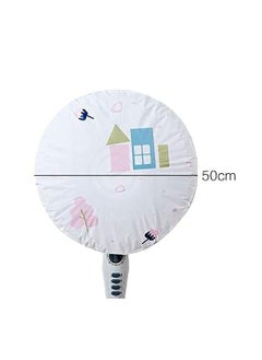 SGMSC SGMSC Fan Dust Cover with Drawstring Washable Electric Fans Dust Covers Round Safety Fan Cover for Household Floor Fans Table Fan 1  - Image 2